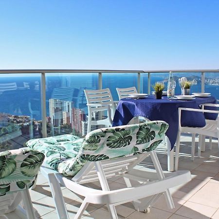 High Rise Apartment On The 39Th Floor With Private Terrace And Sea Views Benidorm Exterior photo